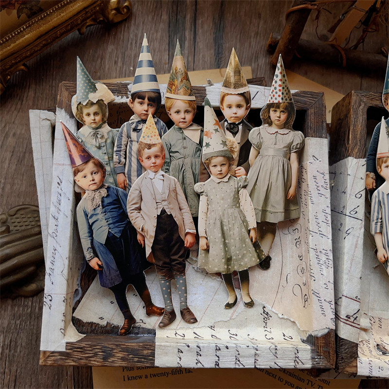 15 шт. винтажных бумажных фигу – обзор и цена Vintage Junk Journal Scrapbooking Paper
